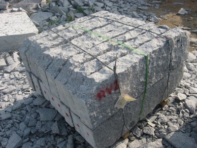 Rough split surface RV series curbstone for Sweden