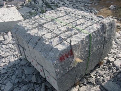 Rough split surface RV series curbstone for Sweden