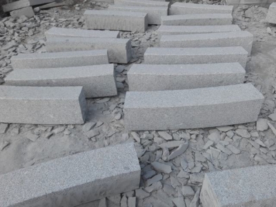 fine finish curved curbstone