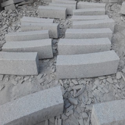 fine finish curved curbstone