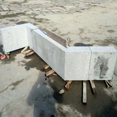 G375 curved garden border stone for Norway project