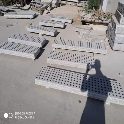 G375 curved borders, sitting stonse, blindstones, channel stones for a norway project